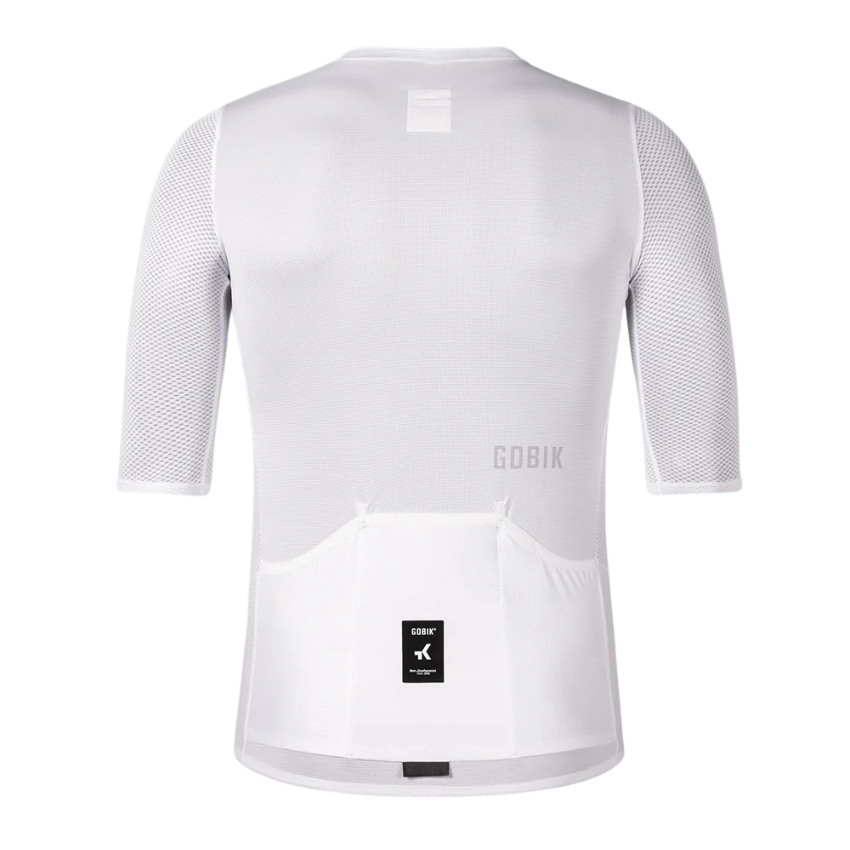 Gobik Carrera 3.0 Short Sleeve Cycling Jersey – White