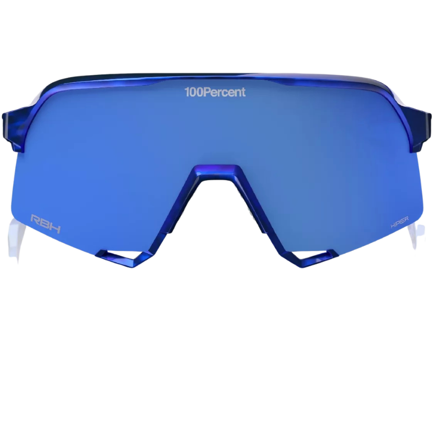 100% S3 Cycling Sunglasses – Gloss Blue Holographic