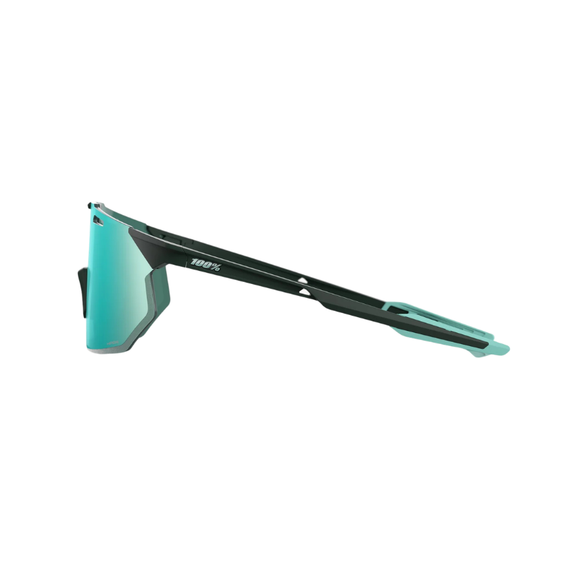100% Hypercraft SQ Cycling Sunglasses – Soft Tact Jupiter / HiPER Mint Mirror
