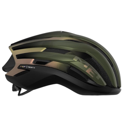 MET Trenta MIPS road cycling helmet in olive iridescent matt - Epic Sports Kenya