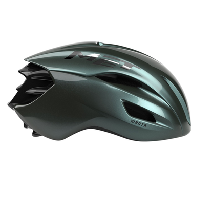 MET Manta MIPS aero road cycling helmet in glossy hyper teal metallic - Epic Sports Kenya