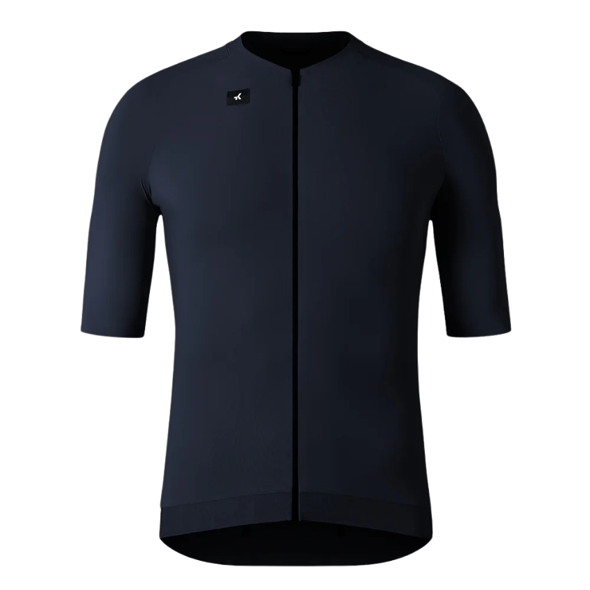 Gobik CX Solid unisex short sleeve cycling jersey in deep bold Ultrablue colorway highly breathable versatile training fit - Epic Sports Kenya