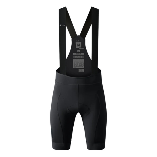 Gobik Matt 2.0 men cycling bib shorts in deep classic matte black featuring re-engineered cross brace straps and K10 long distance endurance chamois - Epic Sports Kenya