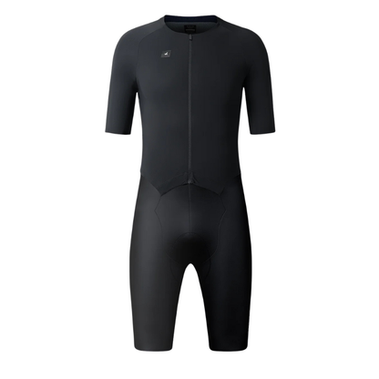 Gobik Aerosuit Hudson Solid in premium Jasper deep green seamless integrated cycling speedsuit skin tight aerodynamic race fit - Epic Sports Kenya