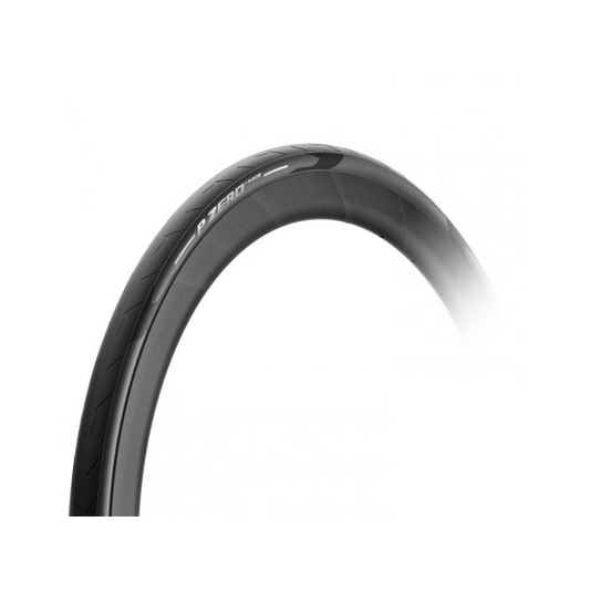 Pirelli P Zero Race 4S 700x28c tubeless road cycling tire in black displaying its all weather siped tread pattern SpeedCORE aramid reinforced structure and 120 TPI folding bead layout - Epic Sports Kenya