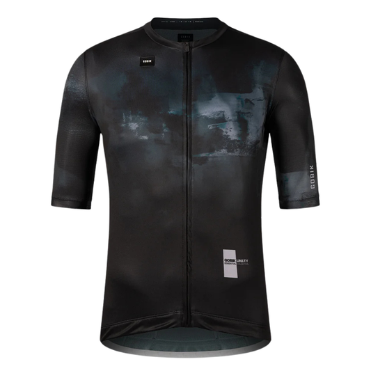 Gobik Stark unisex short sleeve cycling jersey in elegant deep plum Blackcurrant purple colorway highly breathable regular athletic training fit - Epic Sports Kenya