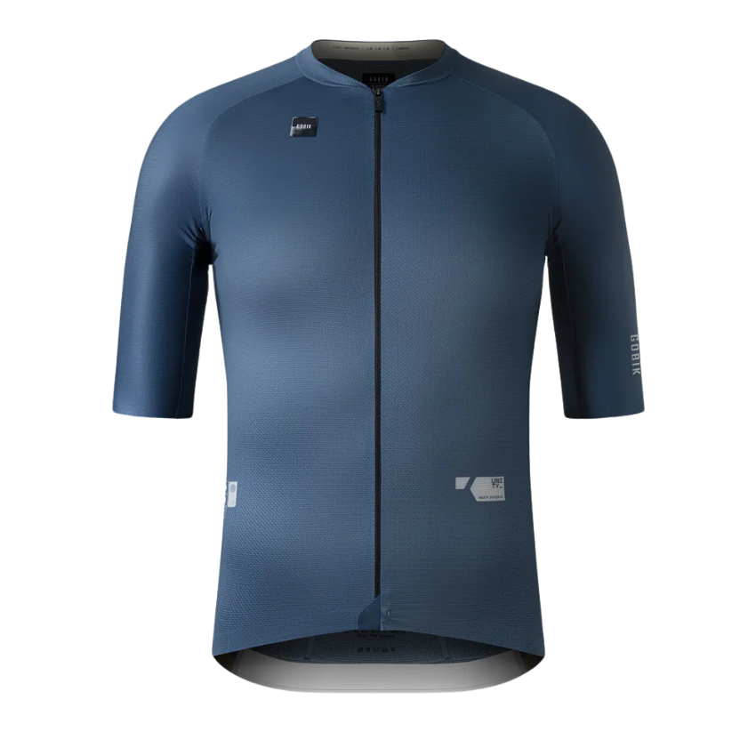 Gobik Infinity unisex aerodynamic ultra fit cycling jersey in command edition featuring thermo bonded stitchless seams and laser cut extended sleeves - Epic Sports Kenya
