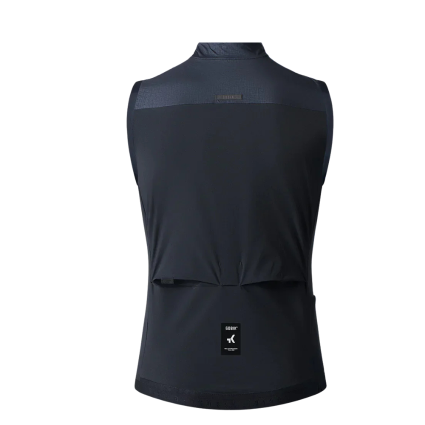 Gobik Vector 2.0 Unisex Packable Windproof Cycling Vest – Ultrablue