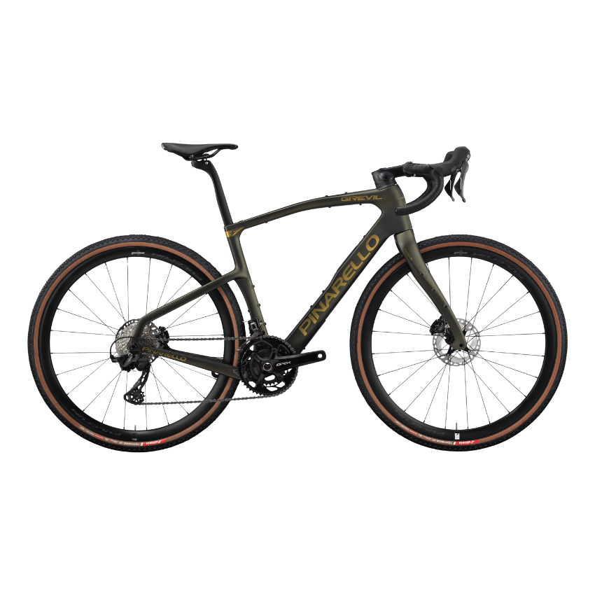 Pinarello New Grevil F7 Carbon Gravel Bike – SRAM Force XPLR AXS 1x12 – Black on Black