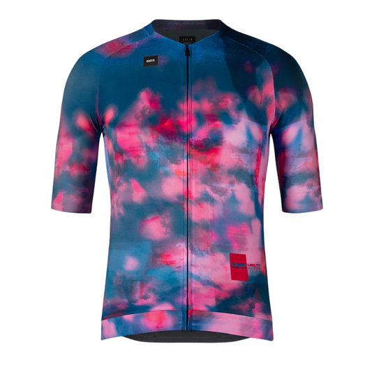 Gobik CX Pro 4.0 unisex short sleeve cycling jersey in limited edition Magnolia pastel pink ultra slim aerodynamic race fit - Epic Sports Kenya