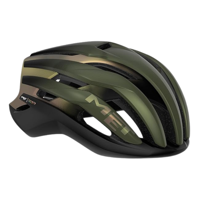 MET Trenta MIPS Road Cycling Helmet – Olive Iridescent Matt