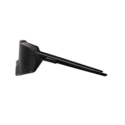 100% Korbin Cycling Sunglasses – Matte Black / Black Mirror