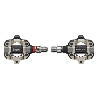 Favero Assioma PRO MX – 1 Single – Sided Off – Road Power Meter Pedals – Native Shimano SPD