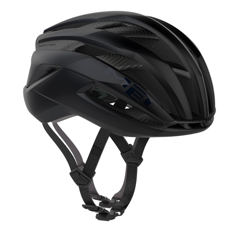 MET Trenta 3K Carbon MIPS Road Helmet – Black Matt