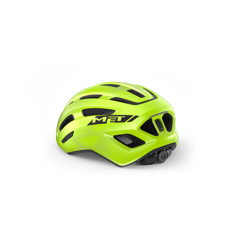 MET Miles Cycling Helmet – Fluo Yellow Glossy