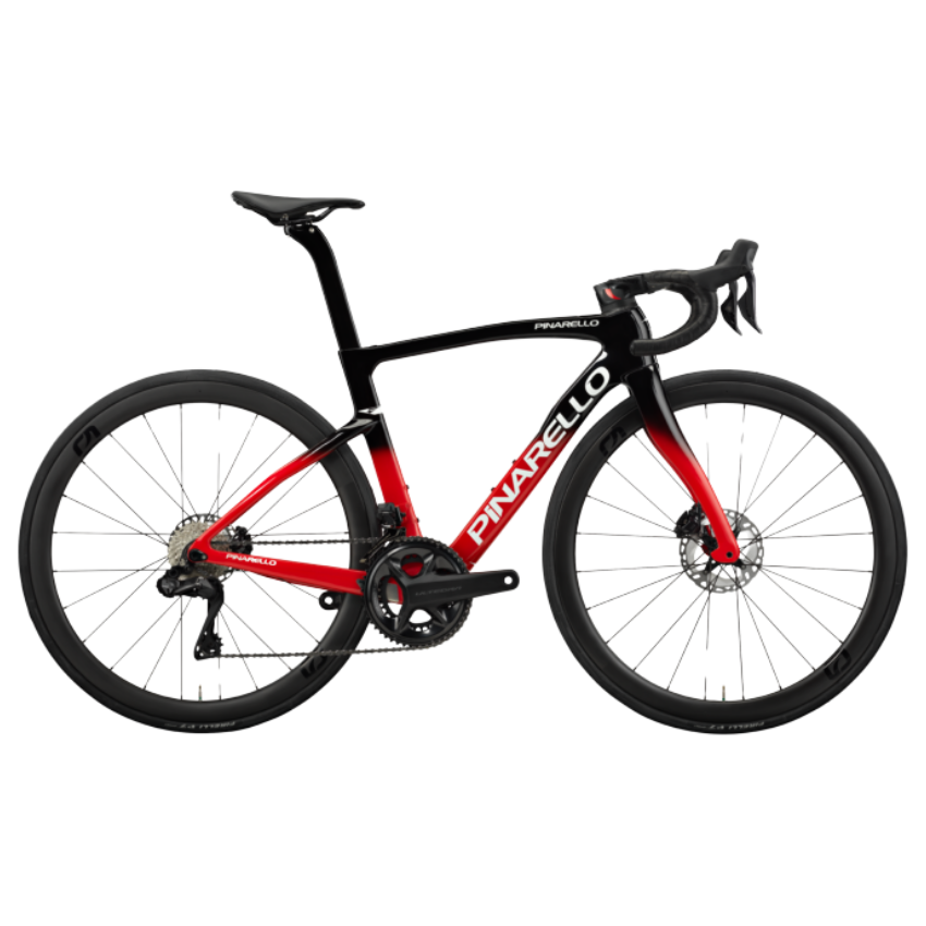 Pinarello F7 Carbon Road Race Bike – Wireless Electronic – Furious Red