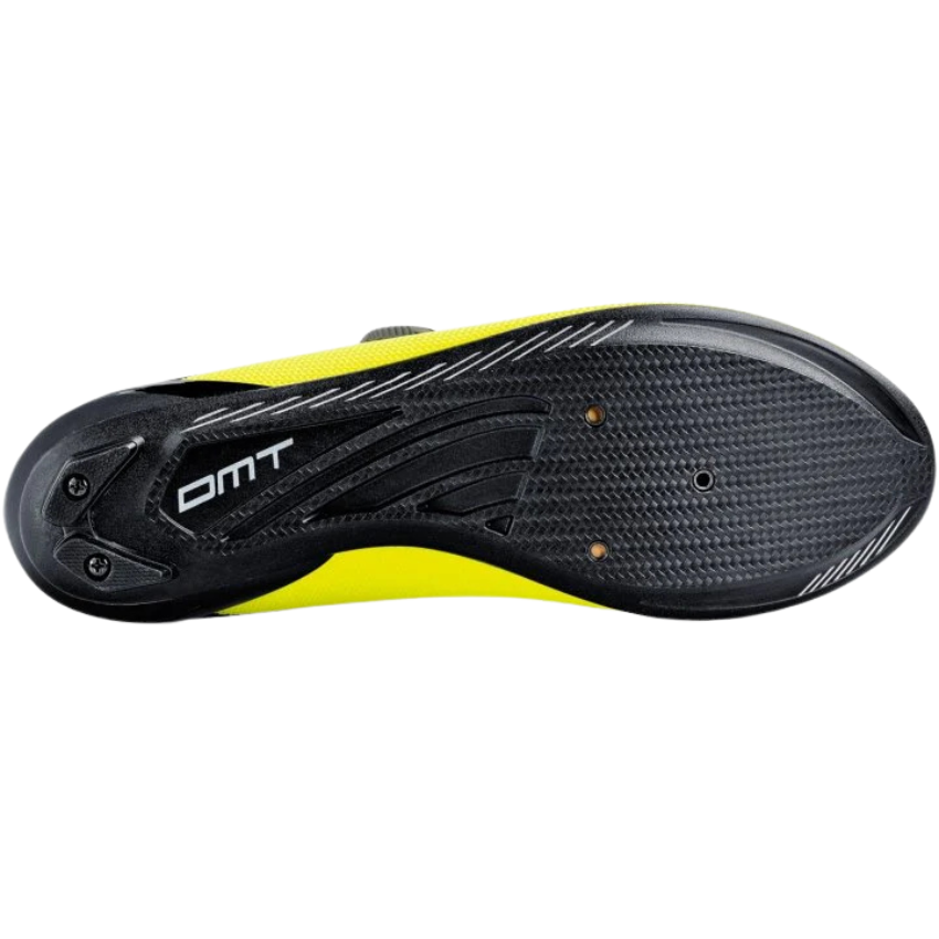DMT KR4 Hybrid Knit Road Cycling Shoes – Black / Yellow Fluo