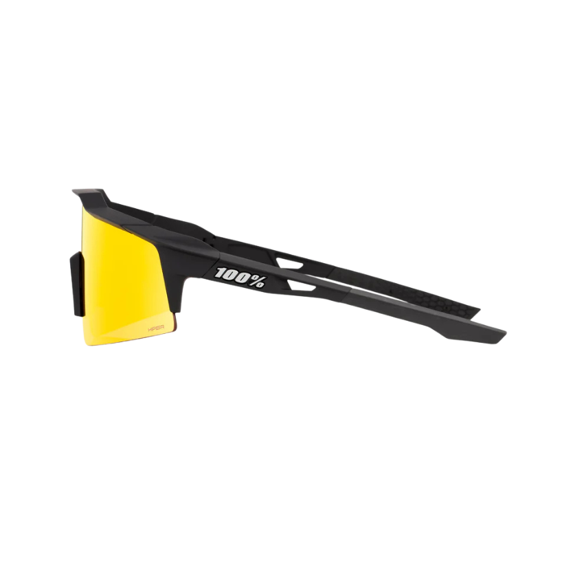 100% Speedcraft SL Cycling Sunglasses – Soft Tact Black