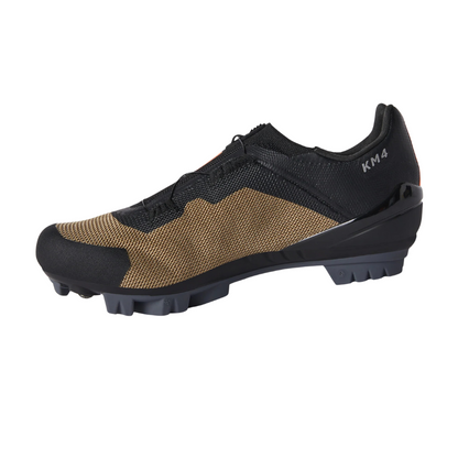 DMT KM4 Hybrid Engineered Knit MTB / Gravel Cycling Shoes – Black / Bronze