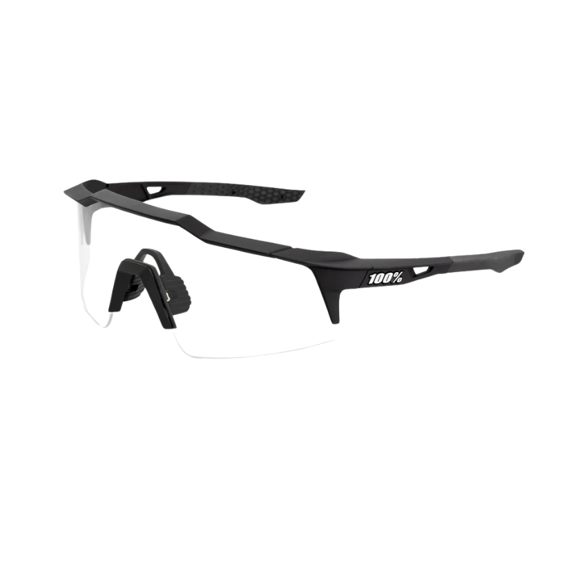 100% Speedcraft SL Cycling Sunglasses – Soft Tact Black