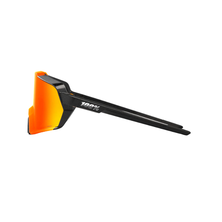 100% Korbin Cycling Sunglasses – Gloss Metallic Black