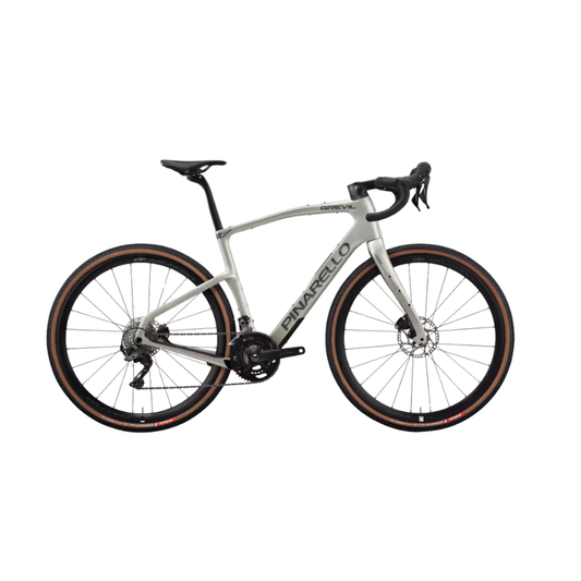 Pinarello New Grevil F1 Carbon Gravel Bike – Shimano GRX 610 2x12 – Comet Silver Shiny
