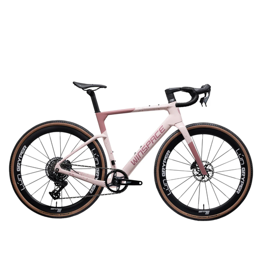 Winspace G3 aero carbon gravel bike with shimano ultegra di2 electronic 12 speed groupset integrated carbon handlebar and hydraulic disc brakes - Epic Sports Kenya