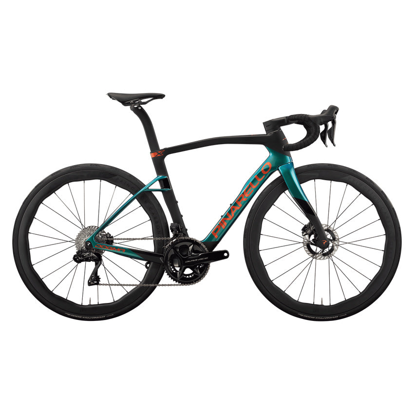 Pinarello New Dogma X Shimano Dura-Ace Di2 PM Carbon Endurance Road Bike – JADE ECLIPSE – Princeton Grit 4540 X – side