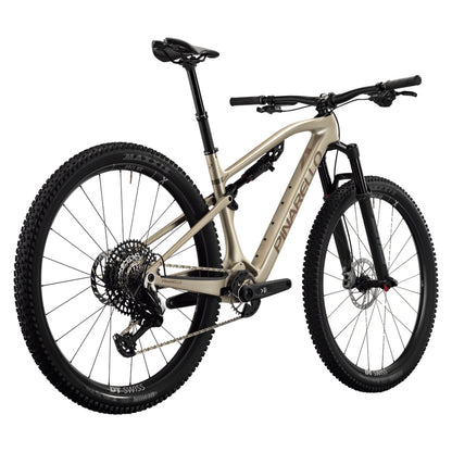 Pinarello XCT7 SRAM Eagle 90 Mountain Bike – Gobi Ash – rear three quarter