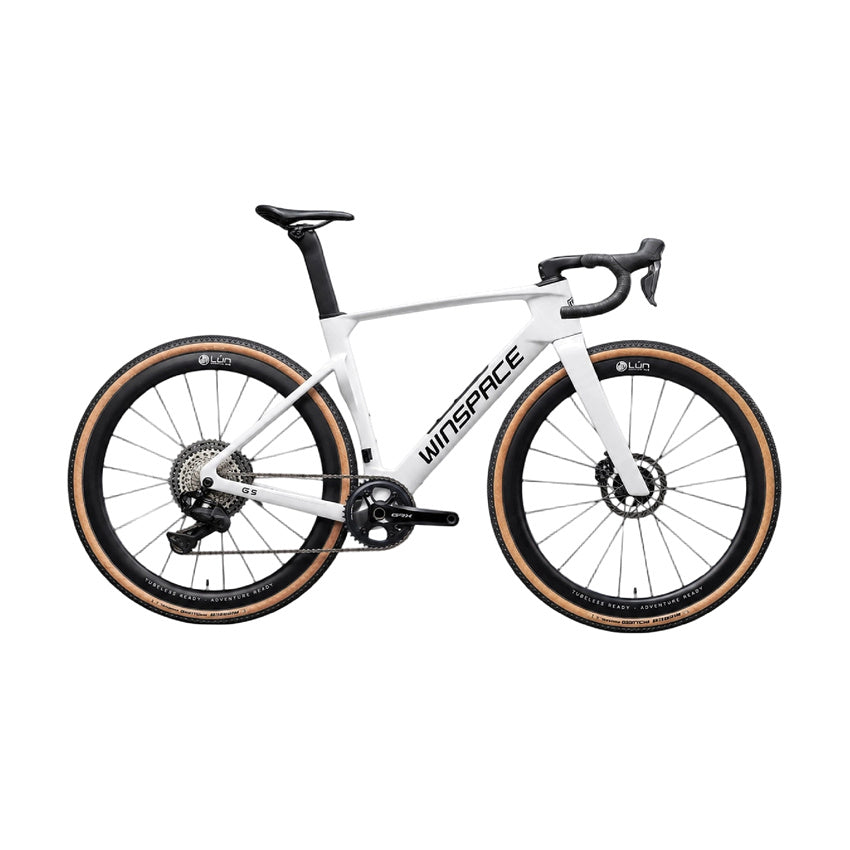 Winspace G5 Ultra AXS Carbon Gravel Bike – Alpine White